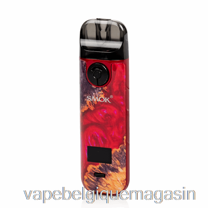 Vape Juice Smok Novo 4 25w Pod Kit Bois Stabilisant Rouge